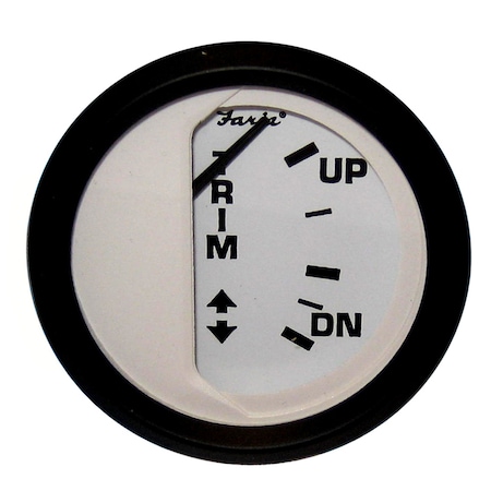 Faria Beede Instruments Euro White 2" Trim Gauge (Mercury / Mariner / Mercruiser / Volvo 12916